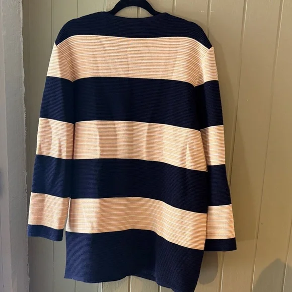 Wool Jaeger Striped Women's Sweater Sz L/XL - Picture 6 of 6